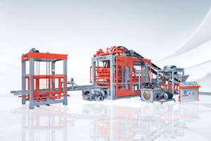 Proceso de producción de la máquina formadora de bloques.